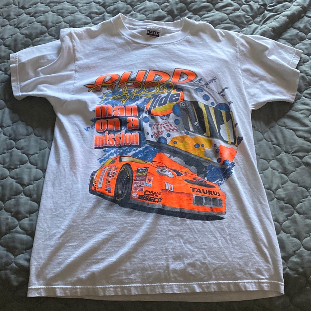 RICKY RUDD MAN ON A MISSION NASCAR SHIRT